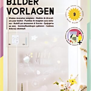folia Modèles de décoration pour fenêtres "BLOOM & GROW"