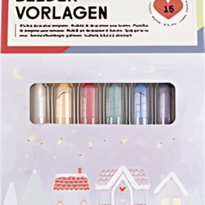 folia Modèle de décoration pour fenêtres "COSY WINTER"