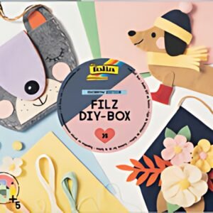 folia Boîte DIY en feutre Rainbow Edition, 36 pièces