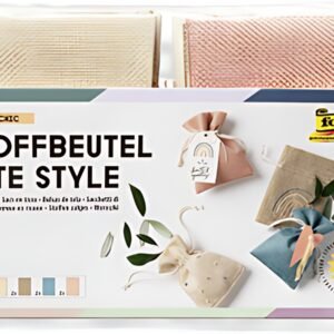 folia Sac de tissu Jute Style "BOHO CHIC"