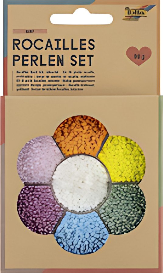 folia Set de perles de rocaille MULTICOLORE