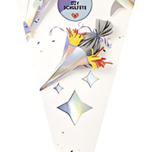 folia Schultüten-Bastelset SPACE SCHOOL, 3 Motive