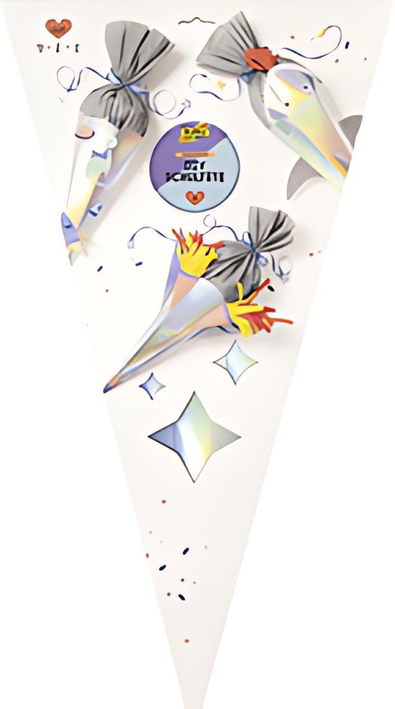 folia Schultüten-Bastelset SPACE SCHOOL, 3 Motive