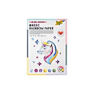 folia Bloc de papier arc-en-ciel MAGIC RAINBOW, 240 x 340 mm