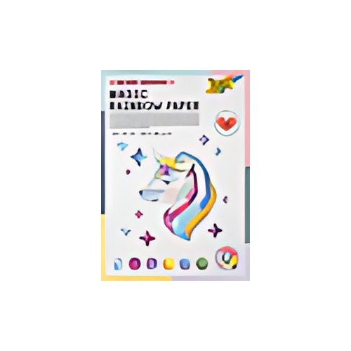 folia Bloc de papier arc-en-ciel MAGIC RAINBOW, 240 x 340 mm
