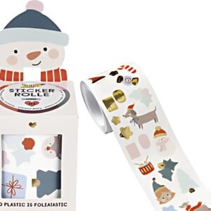 folia Sticker de Noël HIVER, sur rouleau, 4 m