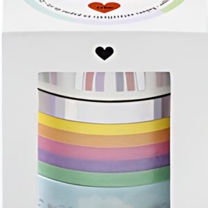 folia Ruban adhésif décoratif Washi-Tape RAINBOW CLOUDS