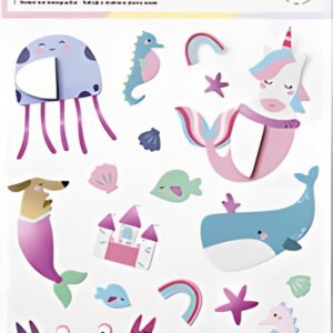 folia Sticker boule en papier SWEET OCEAN