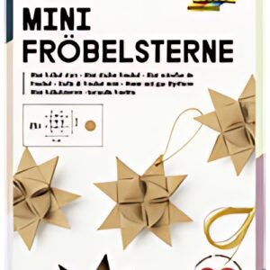 folia Bandes de papier NATURE pour mini étoiles de Froebel