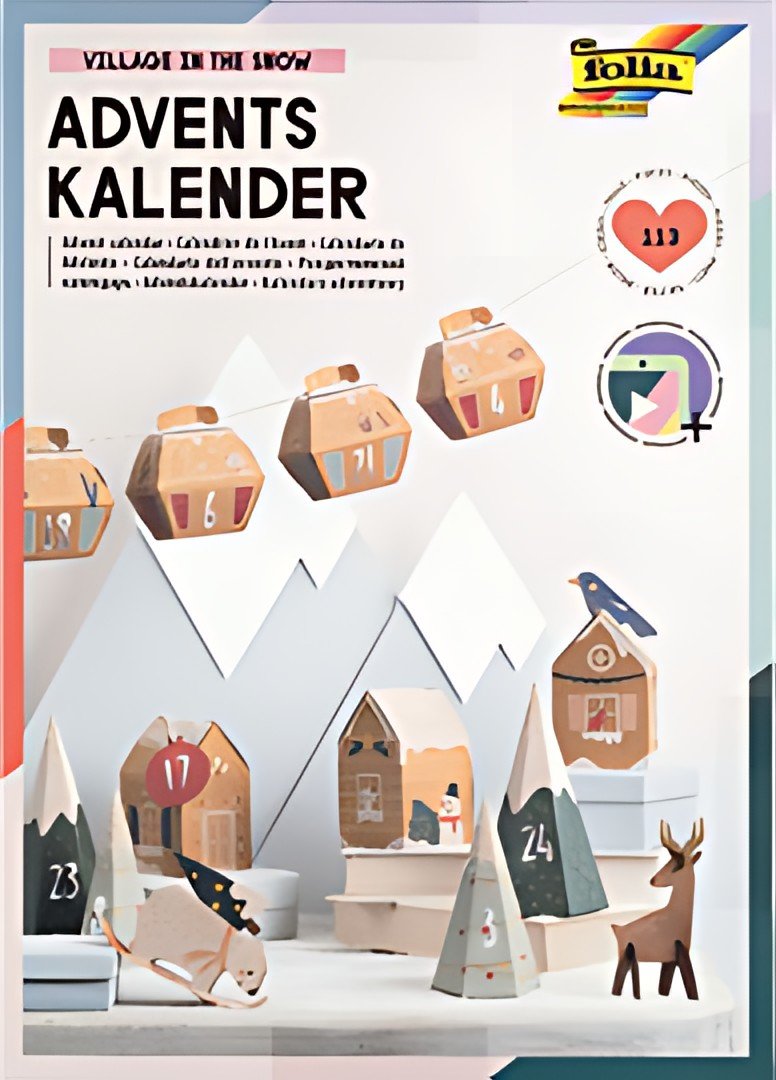 folia Kit de bricolage calendrier de l'Avent