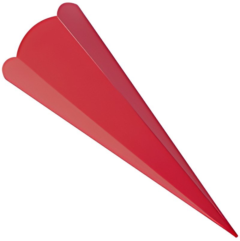 folia school cône coupé, hexagonal, 680 mm, assorti
