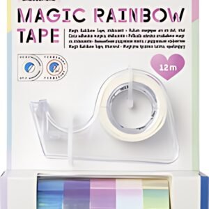 folia Film adhésif irisé Magic Rainbow Tape avec dévidoir
