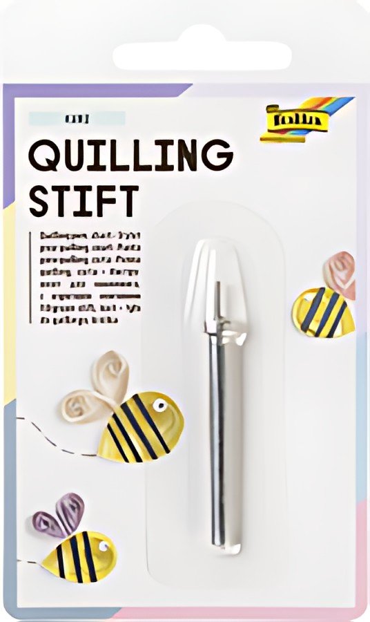 folia Bâtonnet à quilling, court, pointe 8 mm, en aluminium