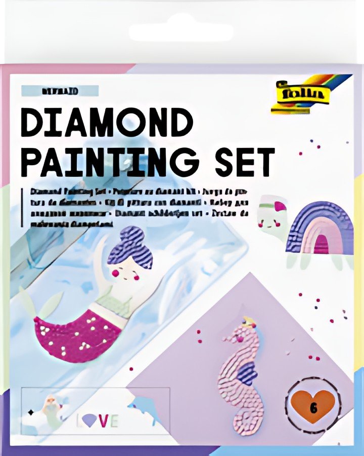 folia Set de diamond painting MERMAID