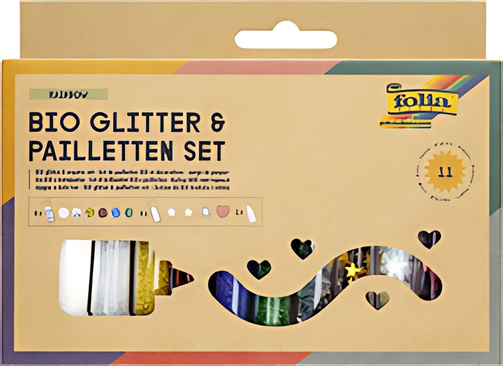 folia Set de paillettes BIO Rainbow