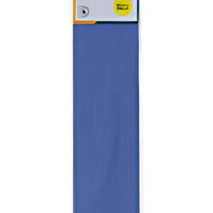 folia Papier crépon en couches, 500mm x 2,5m, bleu brillant