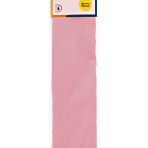 folia Papier crépon en couches, 500 mm x 2,5 m, rose pâle
