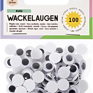 folia Oeil vacillant, rond, 14 mm, non adhésif