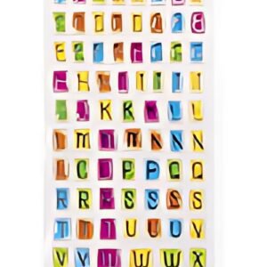 folia Sticker époxy ABC, effet 3D