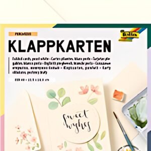 folia Kit de cartes pliantes, 105 x 150 mm, vert mai