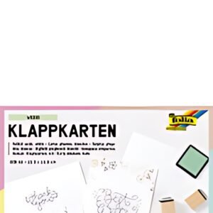 folia Carte pliante, 190 g/m2, A6, blanc