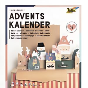 folia Calendrier de l'Avent SANTA & FRIENDS, 72 pièces