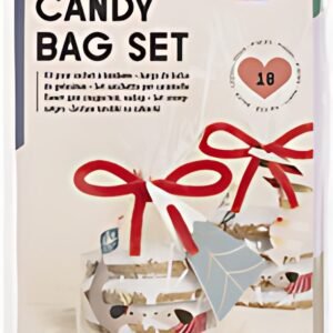 folia Kit sachet à fond plat / Candy Bag "Merry Woofmas"