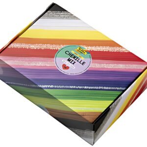 folia Mélange de fils chenille Jumbobox, 300 mm, assorti