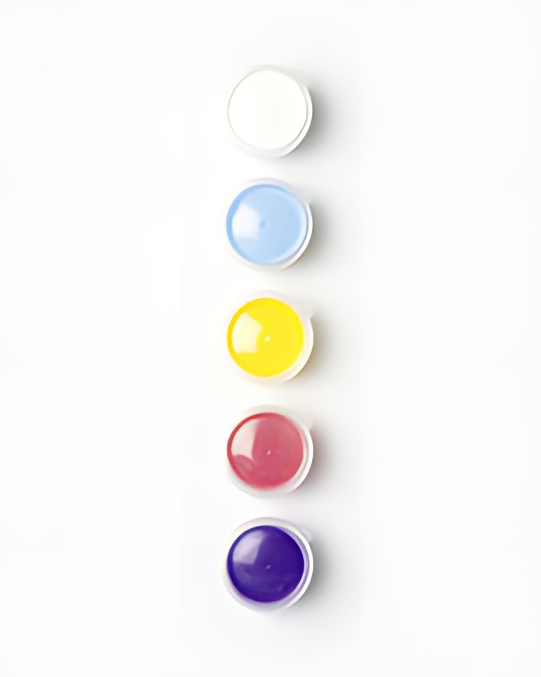 folia Kit de gouache aux doigts "SWEET RAINBOW"