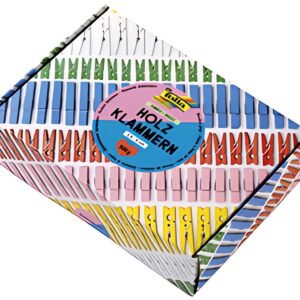 folia Mélange de pinces en bois BASIC Jumbobox, 500 g