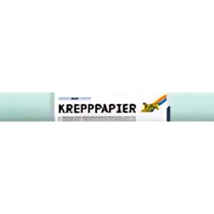 folia Rouleau de papier crépon, 500 mm x 2,5 m, menthe