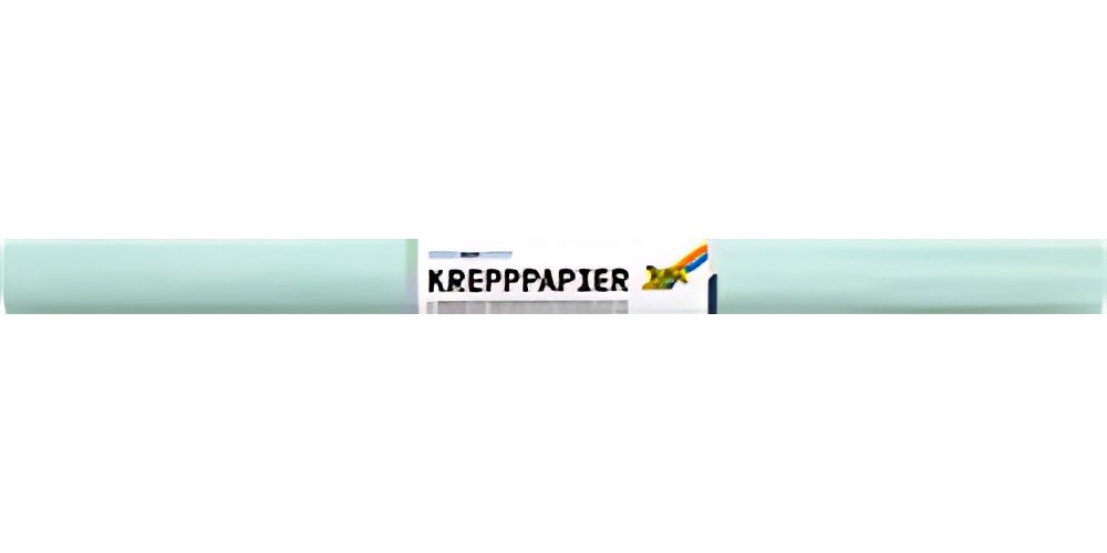 folia Rouleau de papier crépon, 500 mm x 2,5 m, menthe