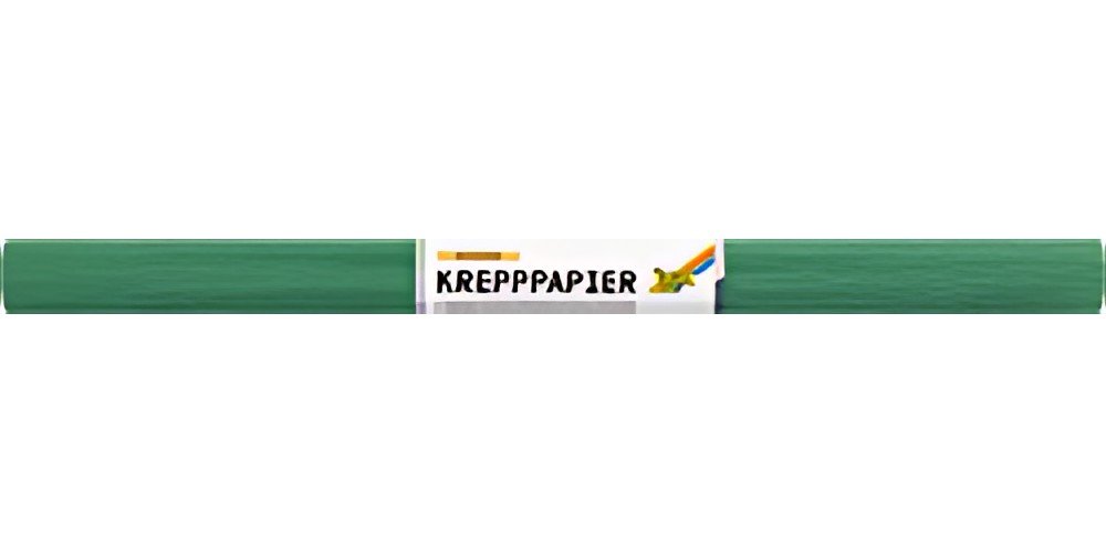 folia Rouleau de papier crépon, 500 mm x 2,5 m, vert mousse