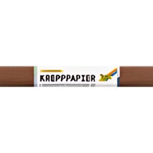 folia Rouleau de papier crépon, 500 mm x 2,5 m, châtain