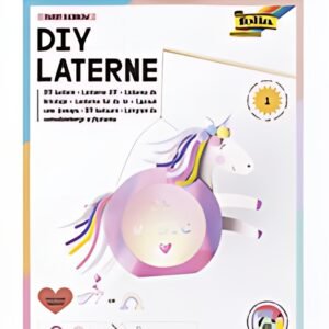 folia Kit de lanterne SWEET RAINBOW, rose irisé