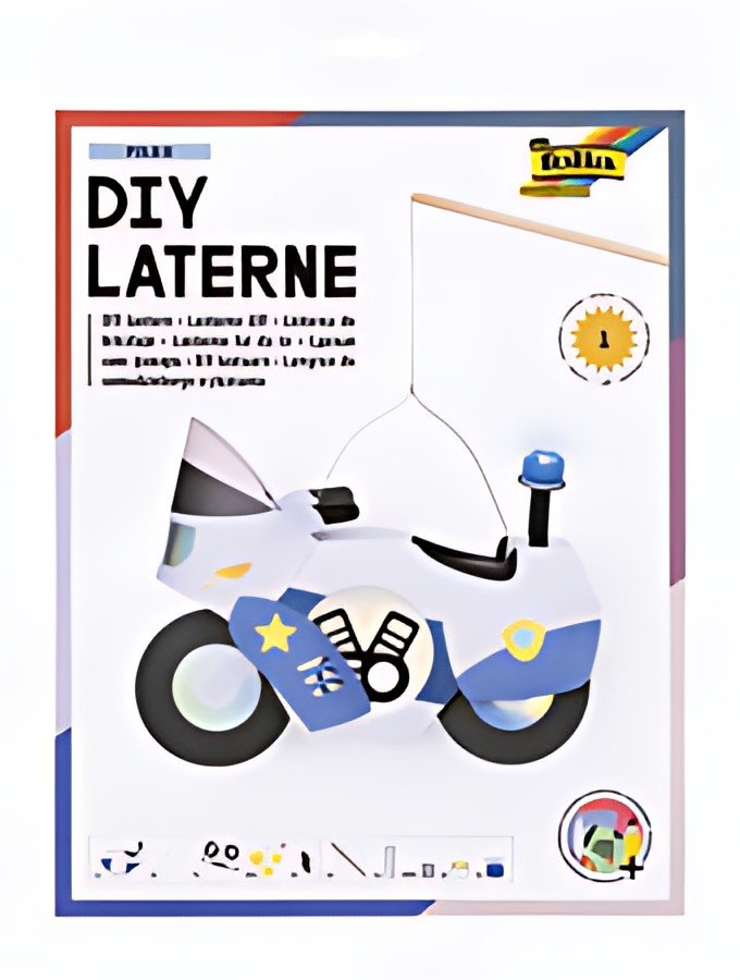 folia Kit de lanterne POLICE