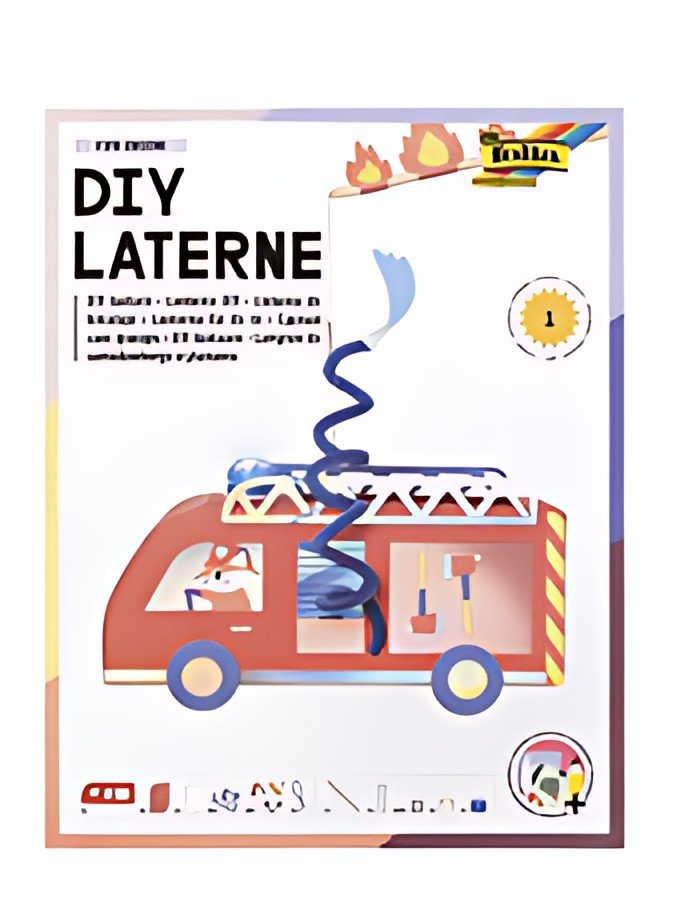 folia Kit de lanterne POMPIER