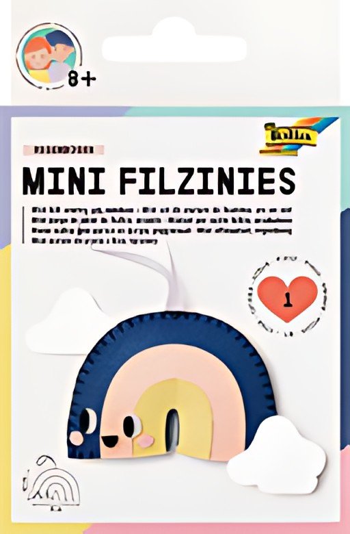 folia Mini kit de couture de feutrine "Filzinies", 15 pièces