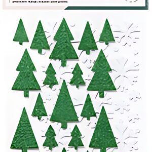 folia Sticker pailleté en caoutchouc mousse CHRISTMAS