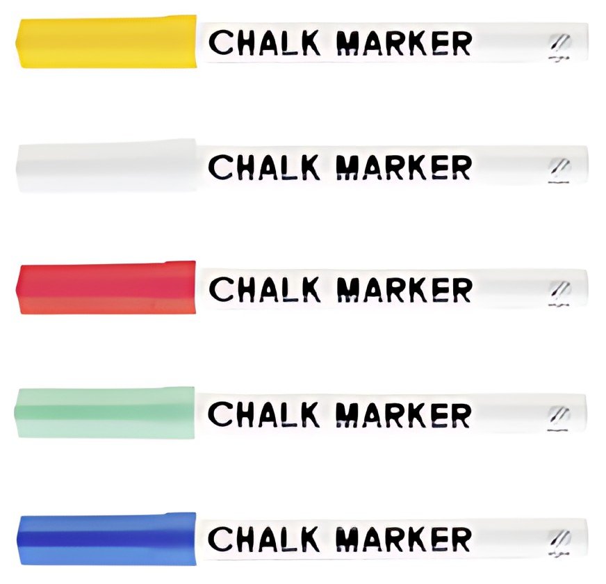 folia Marqueur craie BASIC, set de 5