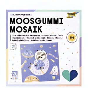 folia Mosaïque en caoutchouc mousse "SPACE SLOTH" 301 pièces