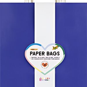 folia Sac en papier BASIC, taille: L, assorti