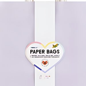 folia Sac en papier PASTEL, taille: L, assorti