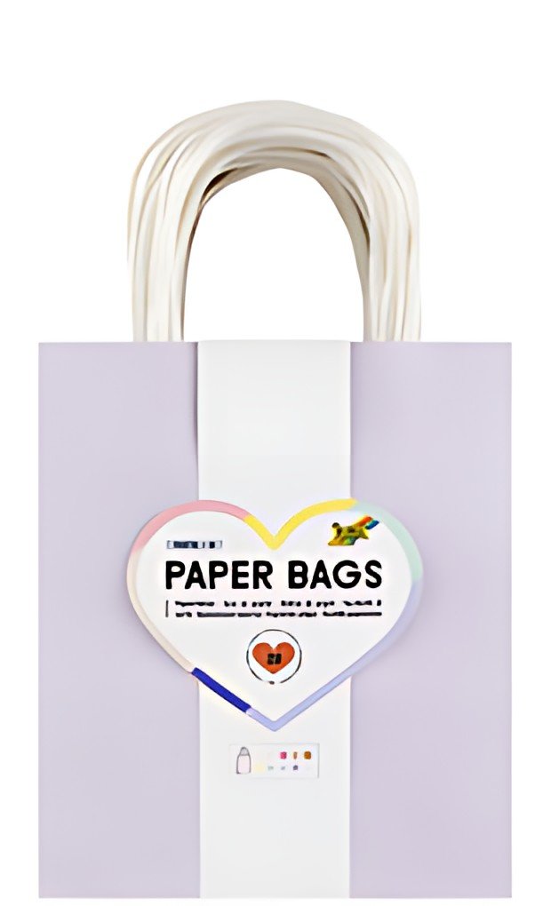 folia Sac en papier PASTEL, taille: M, assorti