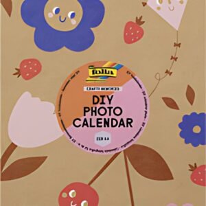 folia Calendrier mural créatif CRAFTY MEMORIES, A4