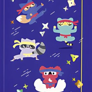 folia Carton à dessin HOTFOIL "NINJAS", A3