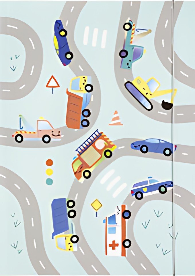 folia Carton à dessin HOTFOIL "VEHICLES", A3
