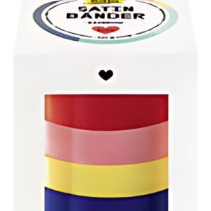 folia Set de rubans satin RAINBOW, assorti