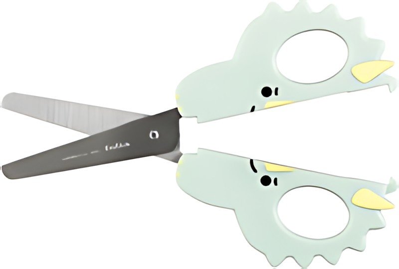 folia Ciseaux DINO, ronds, longueur: 160 mm