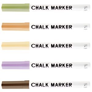 folia Marqueur craie GOLDEN HOURS, set de 5